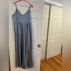 Silk bridemaid dress